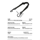 SEAMETAL Motorcycle Elastic Rope Motorcycle Helmet Fixed Strap Adjustment Fix Rope