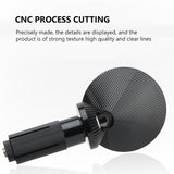 SEAMETAL Motorcycle Handlebar Rearview Mirror Handlebar Extended Rear View Mirror Blind Spot Wide View Safety Adjustable Mirror