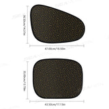 SEAMETAL Car Window Sunshade Car Side Window Insulation Adsorption Curtain Sun Protection Foldable Front Back Sunshade Cover