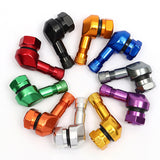 SEAMETAL Aluminum Alloy Valve Motorcycle Rim Motorcycle Wheel Tire Tubeless Valve Stems