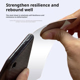 SEAMETAL Window Tint Squeegee Stainless Steel Auto Wrap Tools With Handle Small Cleaner Window Film Remover Car Accessories