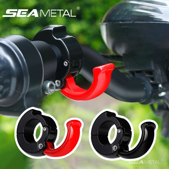 SEAMETAL Electric Bike Handlebar Hanging Hooks Luggage Bag Hanger Helmet Claw