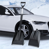 SEAMETAL Car Snow Shovel Universal Car Windshield Snow Cleaning Tool Winter Auto Snow Ice Shovel Extension Shovel Accessories