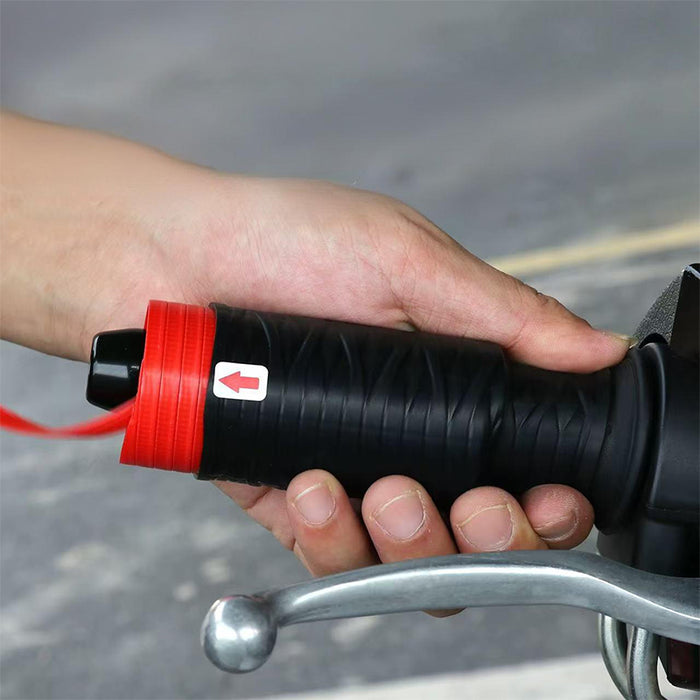 SEAMETAL Motorcycle Silicone Handlebar Cover Universal Self Shrinking Non-Slip Anti Vibration Motorcycles Grip Covers Sleeve Protector