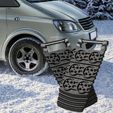 SEAMETAL Car Tire Emergency Anti-skid Board Recovery Tracks Traction Mat Board Snow Chain Shovel Ramps Pad Off Road Accessories