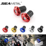 SEAMETAL Motorcycle Handle Bar Balancer CNC Aluminum Alloy Bar Universal Motor Handle Cover