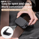 SEAMETAL Car Safety Belt Clips Anti-Slip Adjustable Seat Belt Buckle Plastic Strong Seatbelt Stopper Simple Clamp Fixing Clip