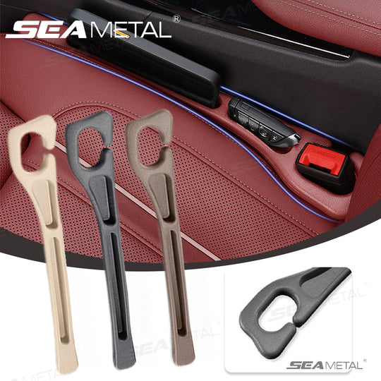 SEAMETAL 2PCS Car Seat Gap Filler – Stop Dropping Phones & Keys, Universal Seat Crevice Storage Organizer, Interior Upgrade for Cars, SUVs & Trucks