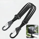 SEAMETAL Motorcycle Back Seat Helmet Strips Elastic Rope Motorcycle Helmet Fixed Strap Adjustment Fix Rope Goods Strap Luggage Net