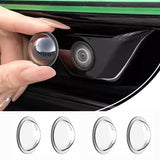 SEAMETAL Car camera protective cover, 360 ° high-definition panoramic reversing camera lens, waterproof and dustproof protective cover