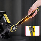 Car Jack Kit Tire Wrench Tool Universal Car Emergency Kit Labor-Saving Heavy Duty Jack Wrench for Car SUV Accessory