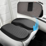 SEAMETAL Summer Car Gel Seat Cushion Breathable Seat Cover Pad Cooling Honeycomb Design Universal for Car Seat Home Office Chair