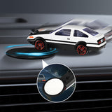 SEAMETAL AE86 Car Drift Ornament Dashboard Drifting Rotating Realistic Vehicle Mount