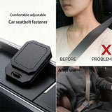 SEAMETAL Car Safety Belt Clips Anti-Slip Adjustable Seat Belt Buckle Plastic Strong Seatbelt Stopper Simple Clamp Fixing Clip