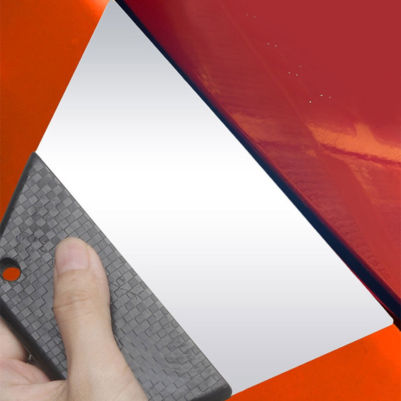 SEAMETAL Window Tint Squeegee Stainless Steel Auto Wrap Tools With Handle Small Cleaner Window Film Remover Car Accessories