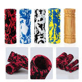 SEAMETAL 4pcs Soft EVA Motorcycle Handlebar Grips Non Slip Motorbike Handle Grips Cover Set For Scooter Motorcycle Accessories