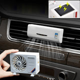 Car Perfume Diffuser Solar Air Conditioner Shape with Fragrance Tablet SEAMETAL