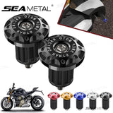 SEAMETAL Motorcycle Handle Bar Balancer CNC Aluminum Alloy Bar Universal Motor Handle Cover