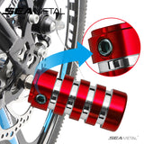 SEAMETAL Motorcycle Gear Shift Pedal Cover CNC Aluminum Anti-Slip Gear Shifter Protector Universal Fit