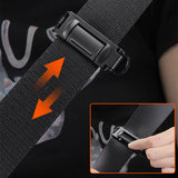 SEAMETAL Car Seat Belt Adjustable Clip Car Safety Belt Stopper Buckle Clamp Limiter For Neck Shoulder Strap Protection Accessories