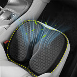 SEAMETAL Summer Car Gel Seat Cushion Breathable Seat Cover Pad Cooling Honeycomb Design Universal for Car Seat Home Office Chair
