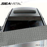 SEAMETAL Car Front Windshield Transparent Stickers Front Rear Gear Decorative Sunshade Decals Stickers