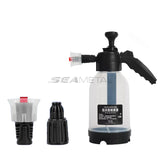 2L Hand Pump Foam Sprayer Pneumatic Washer Foam Snow Foam High Pressure Car Wash Spray Bottle