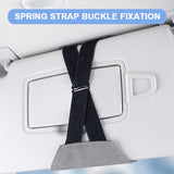 Car Sunglasses Holder Interior Sun Visor Card Organizer Auto Sun Glasses Holder