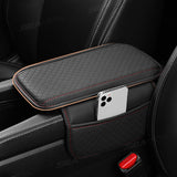 SEAMETAL Car Armrest Box Booster Cushion Storage Bag Heightening Pad