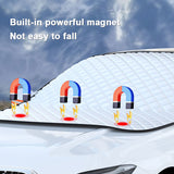SEAMETAL Magnetic Car Snow Shield Front Windshield Sunshade Car Cover