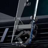 SEAMETAL Gravity Car Phone Holder Foldable Mini Air Vent Phone Mount