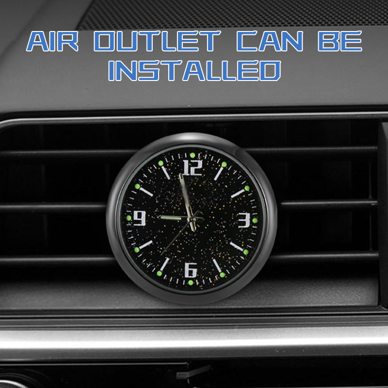 SEAMETAL Car Electronic Clock Luminous Automobiles Mini Digital Watch Quartz Time Clocks