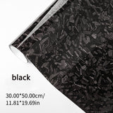SEAMETAL Car Carbon Fiber Protective Film PET Gloss Forged Wrap Sticker