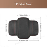 SEAMETAL Car Armrest Box Booster Cushion Storage Bag Heightening Pad