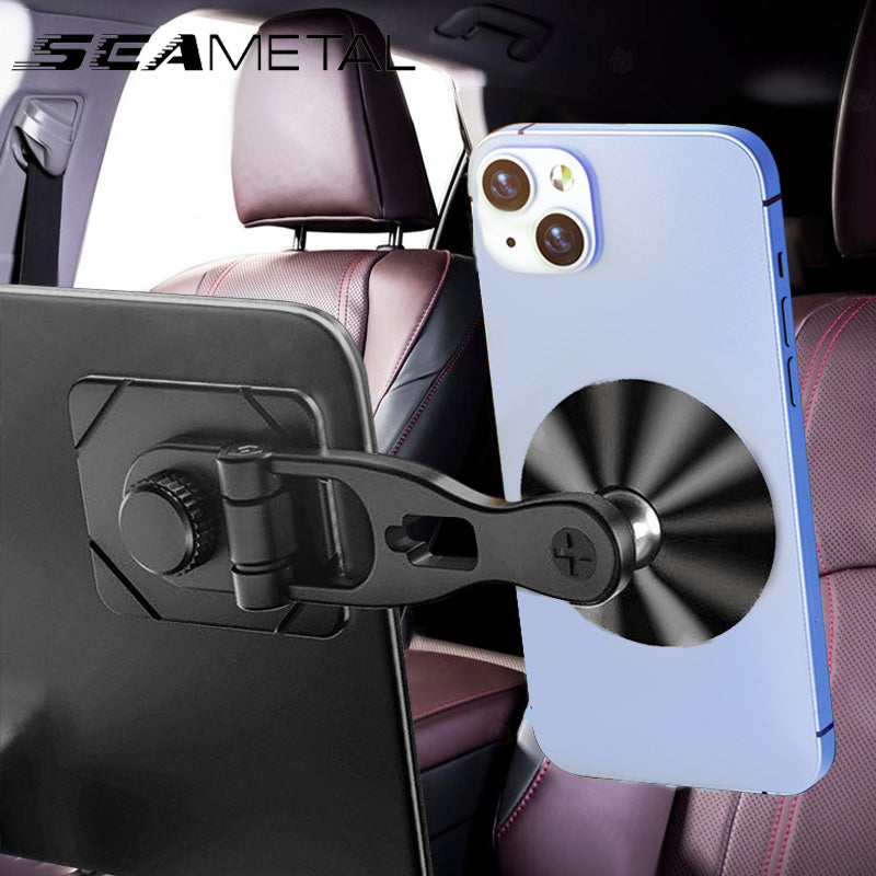 SEAMETAL Magnetic Car Phone Holder 720 Degree Rotation Magnet Mount Mobile Cell Phone Stand