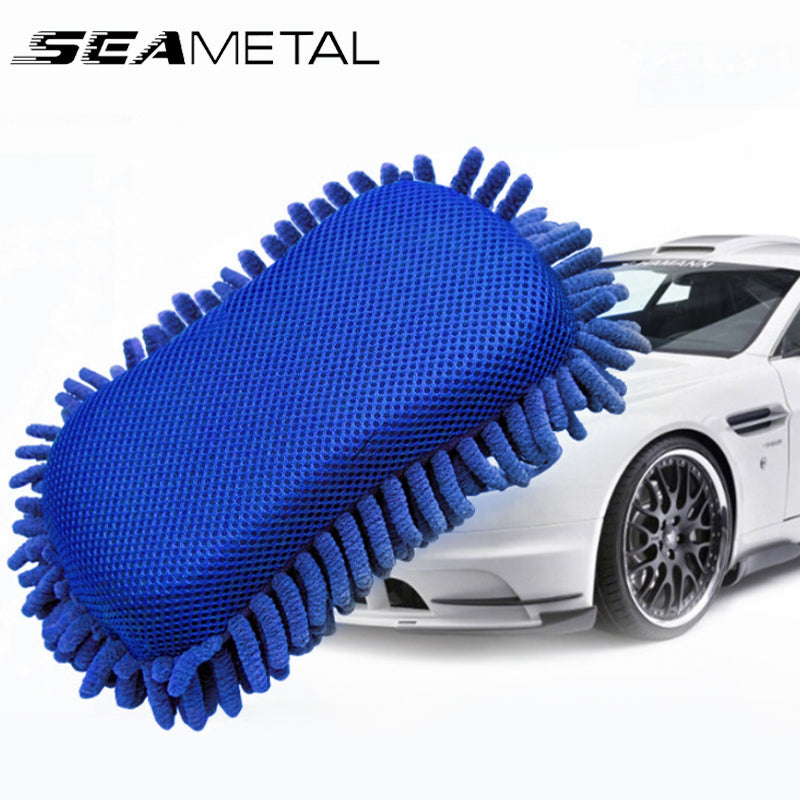 Microfiber Car Washer Sponge Coral Sponge Cleaning Car Wheel Cleaning Tire Wash Wiper