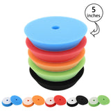 SEAMETAL 5PCS 5"/6 " Car Polishing Sponge Pads 130mm /155mm Foam Buffing Polish Pad Polishing Machine Wax Pads