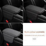 SEAMETAL Car Armrest Box Booster Cushion Storage Bag Heightening Pad