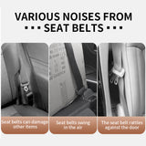 SEAMETAL Car Seat Belt Clip ABS Safety Belts Adjuster Auto Seat Buckle Covers