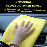 160x60cm Car Wash Towel 400GSM Microfiber High Water Absorption Cleaning Towels