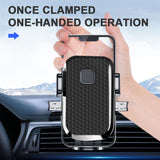 SEAMETAL Car Air Outlet Phone Holder Clip Rotatable Mobile Phone Mount Bracket