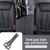 SEAMETAL 2Pcs Car Seat Gap Filler Strip Universal Car Seat Crevice Filling Storage