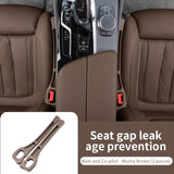 SEAMETAL 2Pcs Car Seat Gap Filler Strip Universal Car Seat Crevice Filling Storage