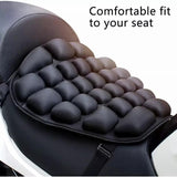 SEAMETAL Motorcycle Seat Cushion Cover 3D Universal Waterproof Scooter Air Seatcover Protector Pad