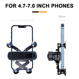 SEAMETAL Car Air Vent Phone Holder For 4-7 Inches Phones Universal Stable ABS Car Phone Holder