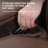 SEAMETAL Car Seat Gap Filler Seat Leak Proof Filling Strip 2PCS Universal Side Seam Plug Strips