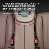 SEAMETAL Car Seat Gap Filler Seat Leak Proof Filling Strip 2PCS Universal Side Seam Plug Strips