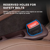 SEAMETAL Car Seat Gap Filler Seat Leak Proof Filling Strip 2PCS Universal Side Seam Plug Strips