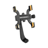 SEAMETAL Motorcycle Bicycle Phone Holder Aluminum Alloy Shock Absorption Phone Stand Waterproof Stable