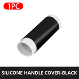 SEAMETAL Self Shrinking Motorcycle Handlebar Cover Silicone Non-Slip Anti Vibration Motorcycle Grip Cover Sleeve Universal Type